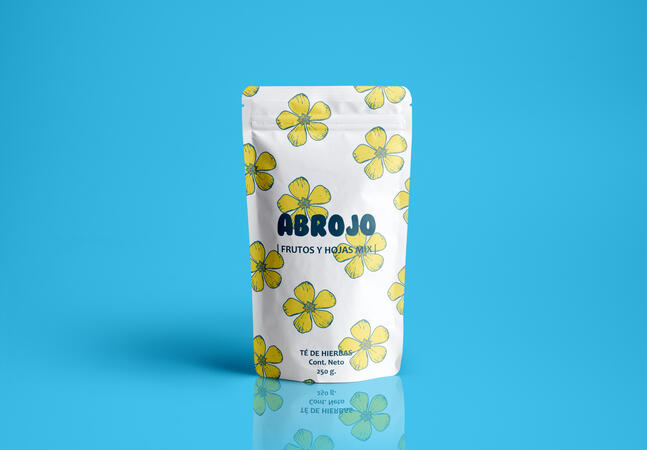 Mockup - Bolsa de té